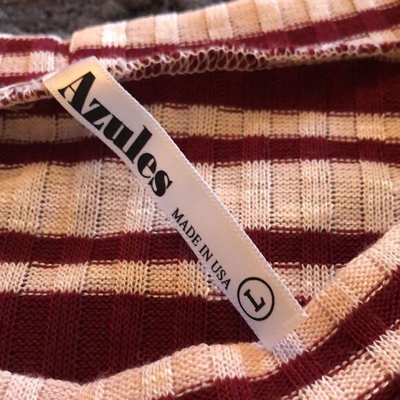 Azules long striped top - Picture 4 of 6